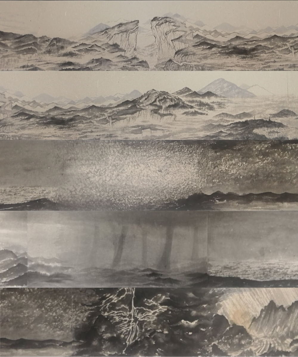 王超,《醒梦乾坤图》,1300cmx33cm_看图王.jpg 王超,《醒梦乾坤图》,1300cmx33cm_看图王.jpg