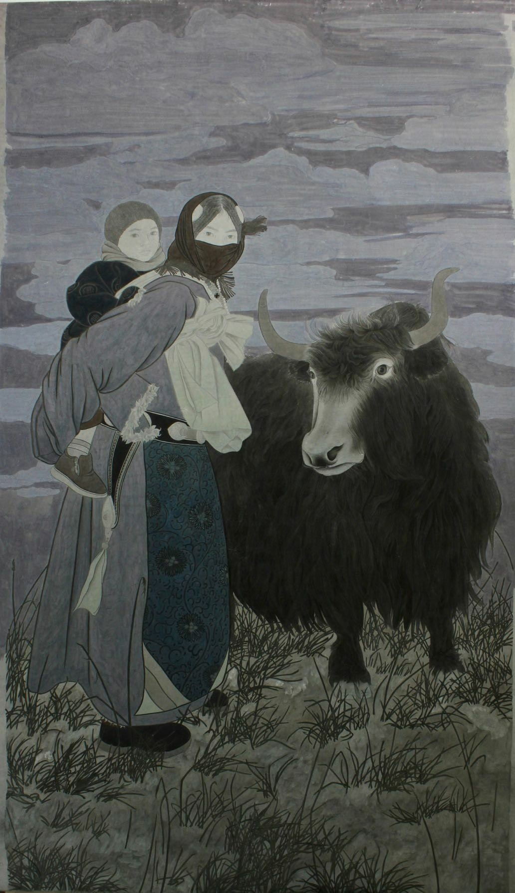 罗佳《何时是归期》190cm×114.5cm_看图王.jpg 罗佳《何时是归期》190cm×114.5cm_看图王.jpg